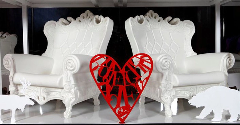 SLIDE fauteuil LITTLE QUEEN OF LOVE