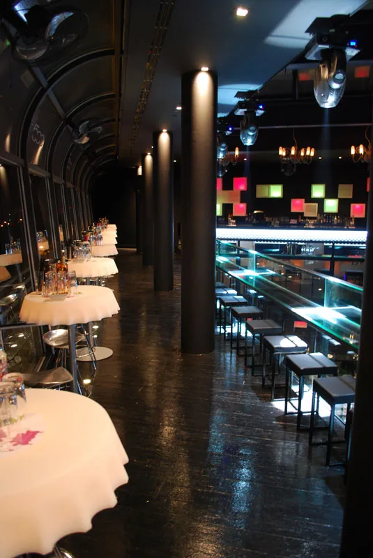 SLIDE table haute FIZZZ H 110 cm