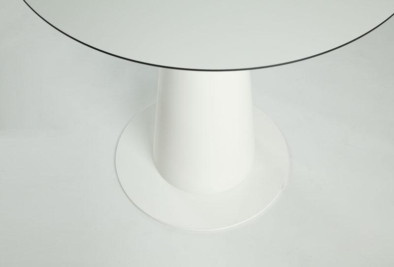 SLIDE petite table lumineux avec plateau rond HOPLÀ