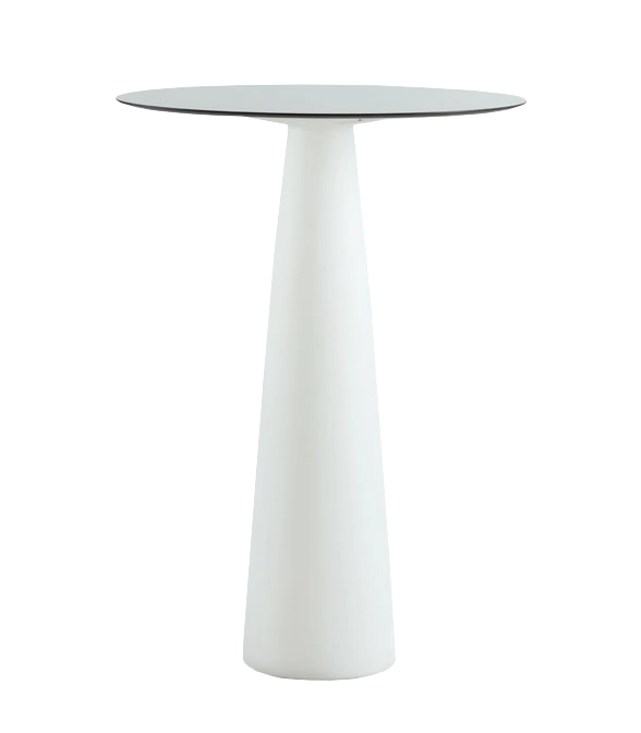 SLIDE table haute avec plateau rond HOPLÀ