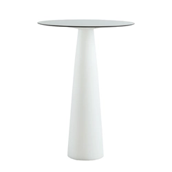 SLIDE table haute avec plateau rond HOPLÀ