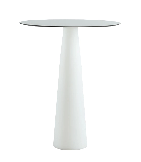 SLIDE table haute avec plateau rond HOPLÀ