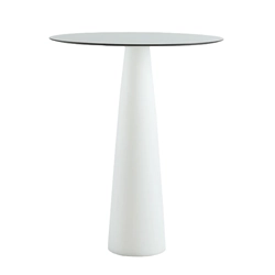 SLIDE table haute avec plateau rond HOPLÀ