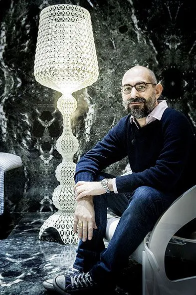 KARTELL lampadaire KABUKI à LED