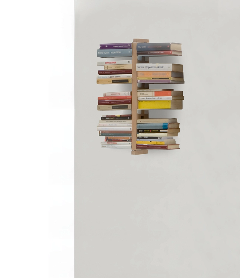 LE ZIE DI MILANO bibliothèque murale ZIA BICE