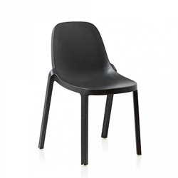 EMECO BROOM STACKING CHAIR set de 2 chaises sans accoudoirs