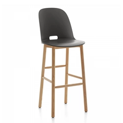 EMECO ALFI BARSTOOL HIGH BACK tabouret avec le dossier haut