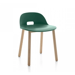 EMECO ALFI CHAIR LOW BACK chaise avec le dossier bas