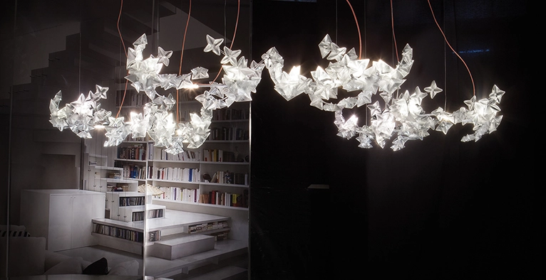 SLAMP lampe à suspension HANAMI