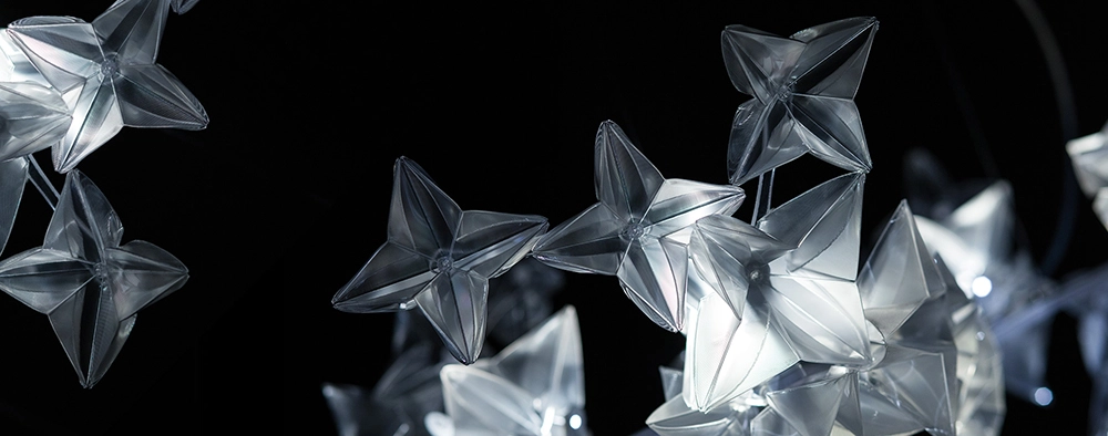 SLAMP lampe à suspension HANAMI