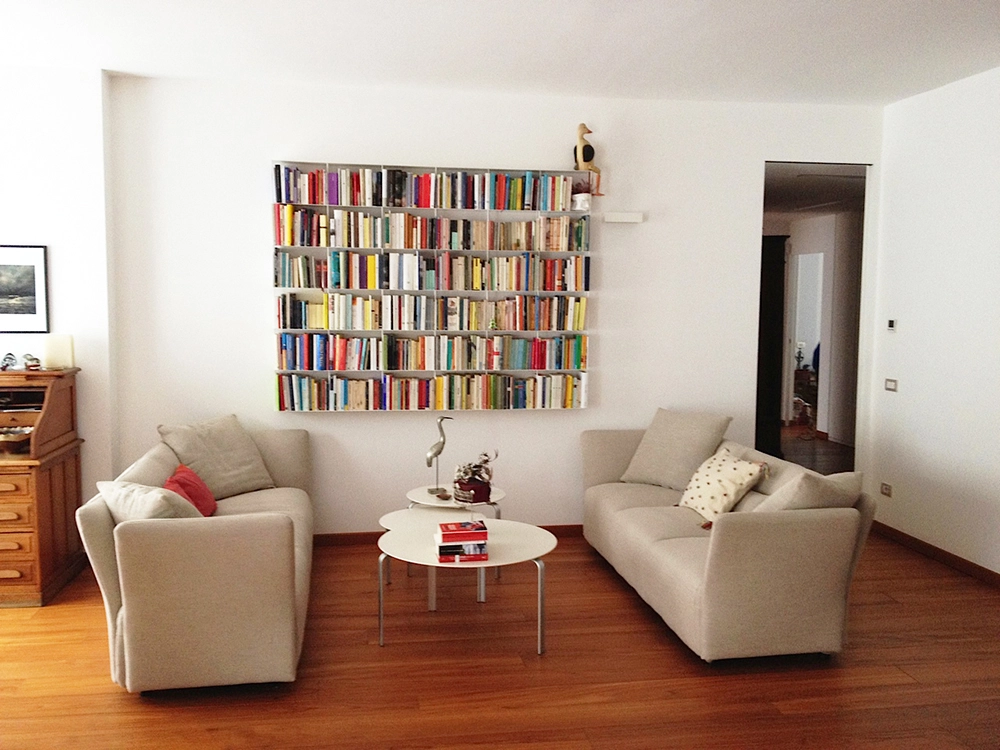 KRIPTONITE bibliothèque murale KROSSING 133 x H 100 cm