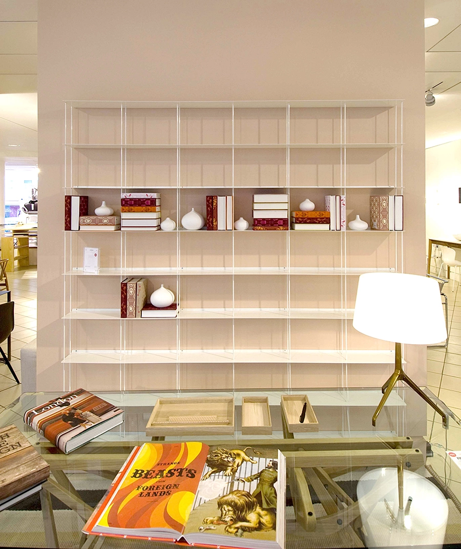 KRIPTONITE bibliothèque murale KROSSING 133 x H 100 cm