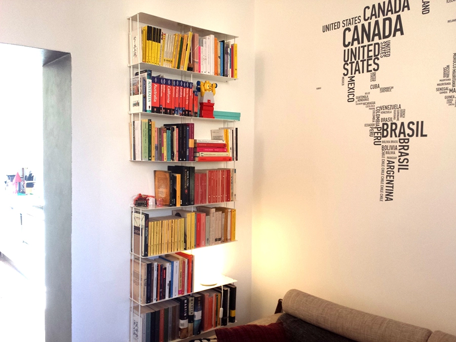 KRIPTONITE bibliothèque murale KROSSING 133 x H 100 cm