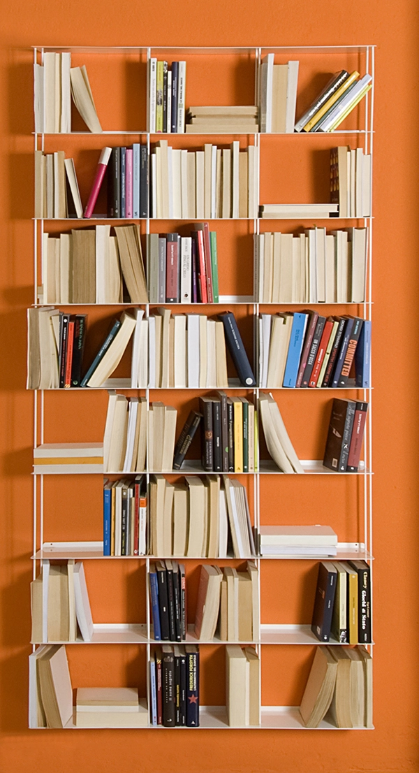 KRIPTONITE bibliothèque murale KROSSING 133 x H 100 cm