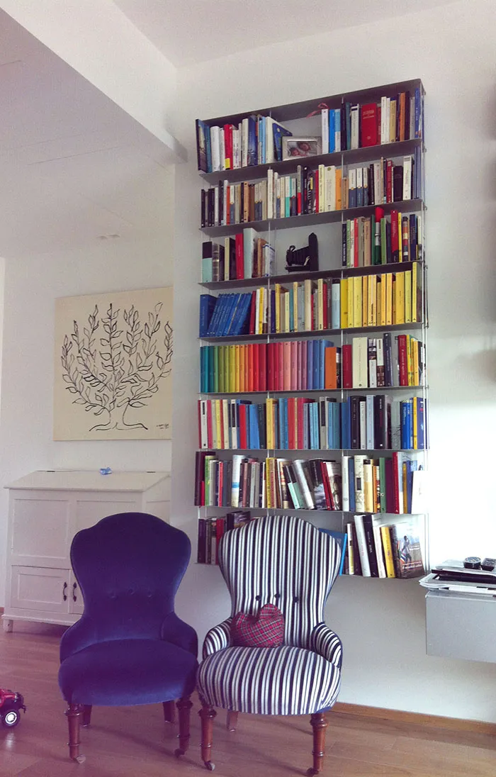 KRIPTONITE bibliothèque murale KROSSING 133 x H 100 cm