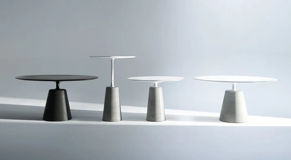 MDF ITALIA table ronde ROCK Ø 140 cm