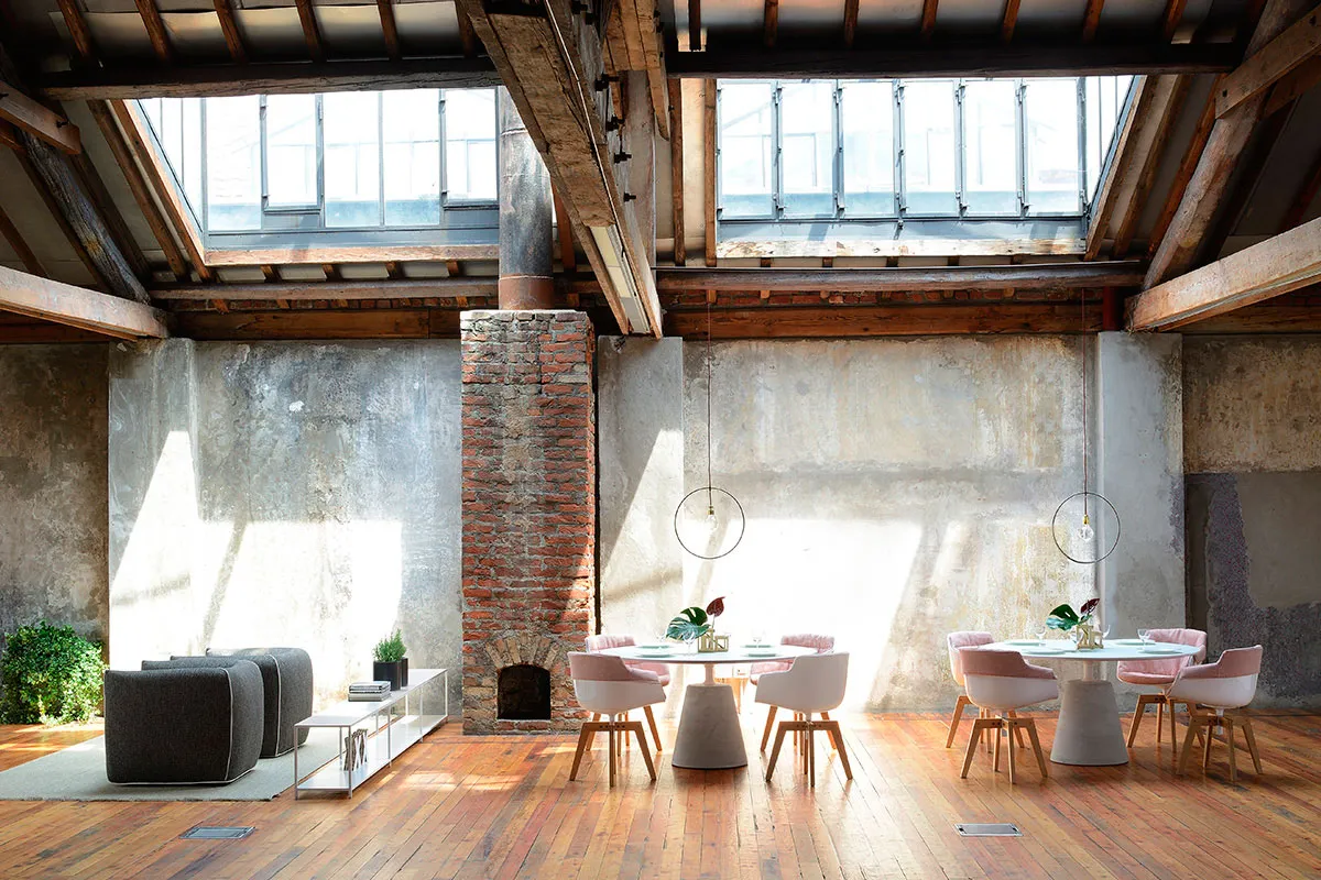 MDF ITALIA table ronde ROCK Ø 140 cm