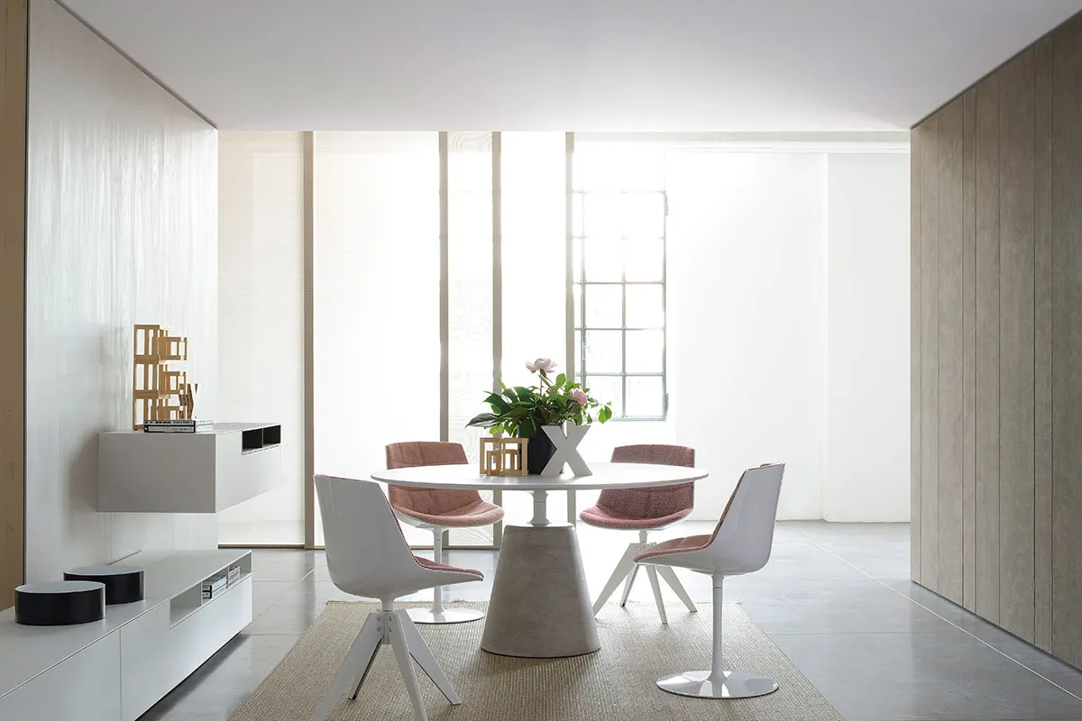 MDF ITALIA table ronde ROCK Ø 140 cm