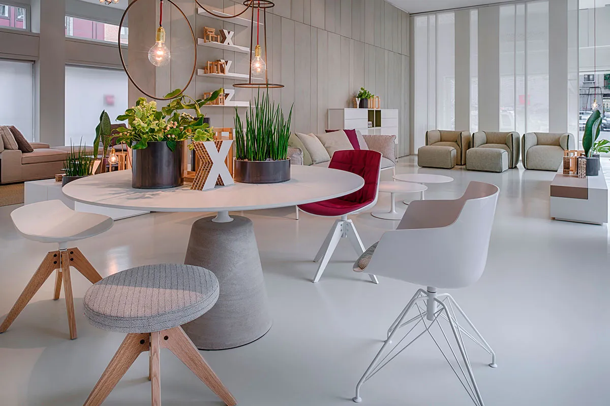 MDF ITALIA table ronde ROCK Ø 140 cm