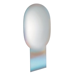 GLAS ITALIA miroir sur pied posé au sol SHIMMER
