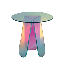 GLAS ITALIA table basse SHIMMER