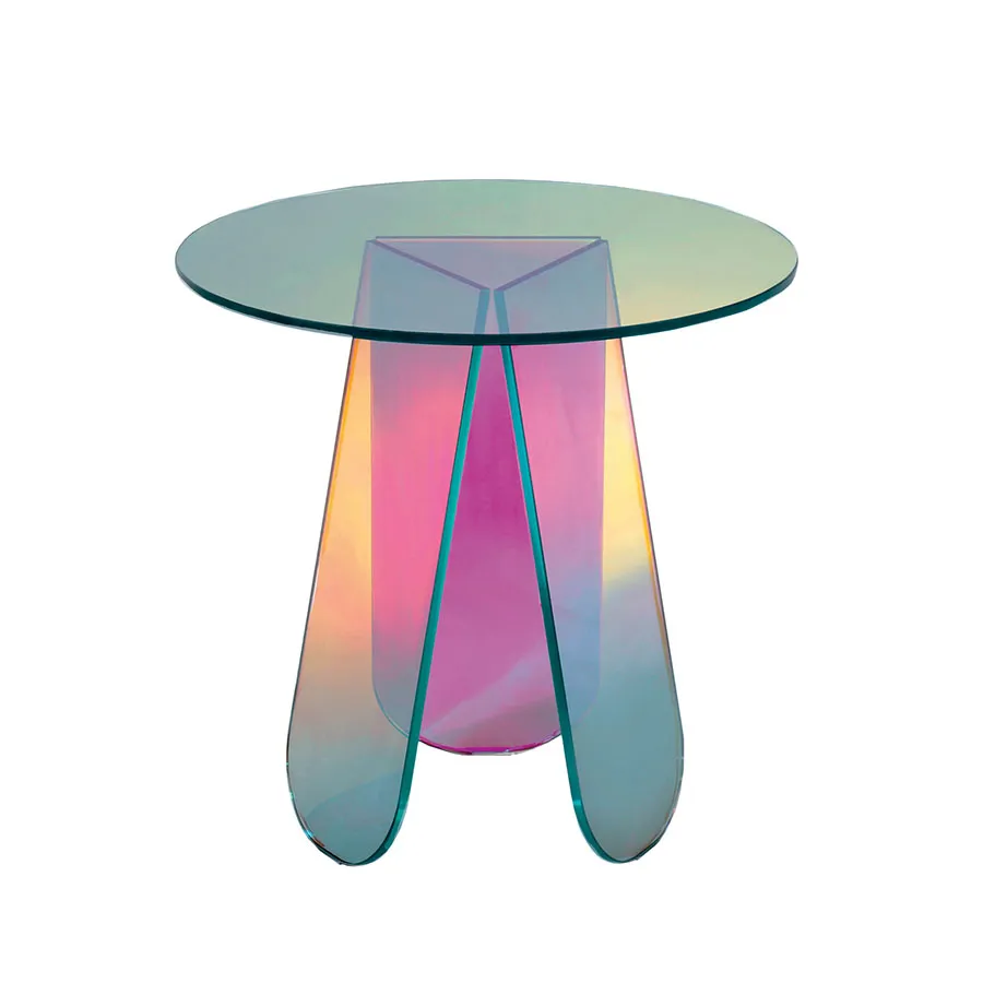 GLAS ITALIA table basse SHIMMER