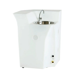 SLIDE comptoir de bar lumineux avec le évier et mitigeur JUMBO CORNER