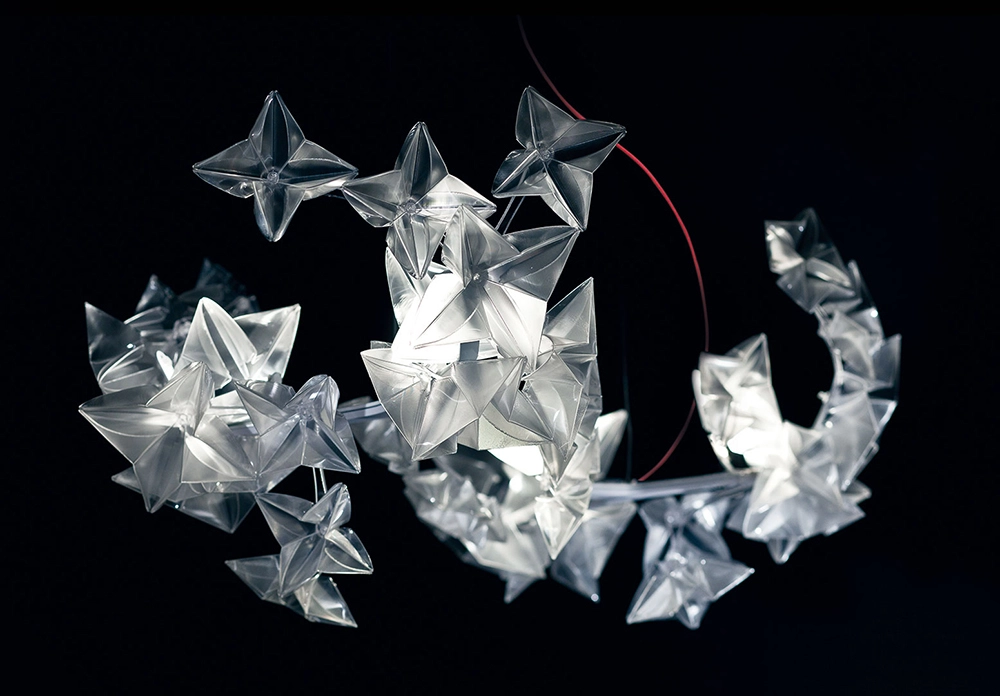 SLAMP lampe à suspension HANAMI LARGE