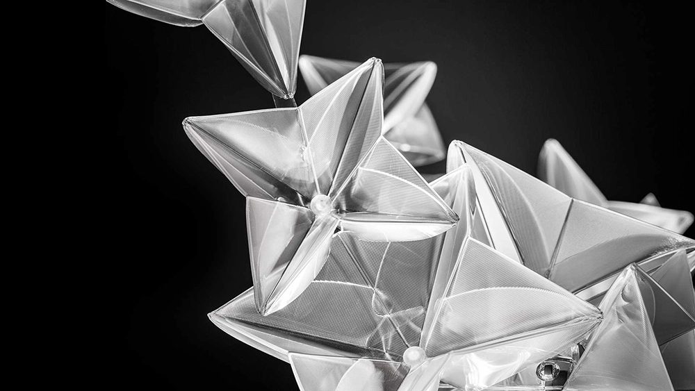 SLAMP lampe à suspension HANAMI LARGE