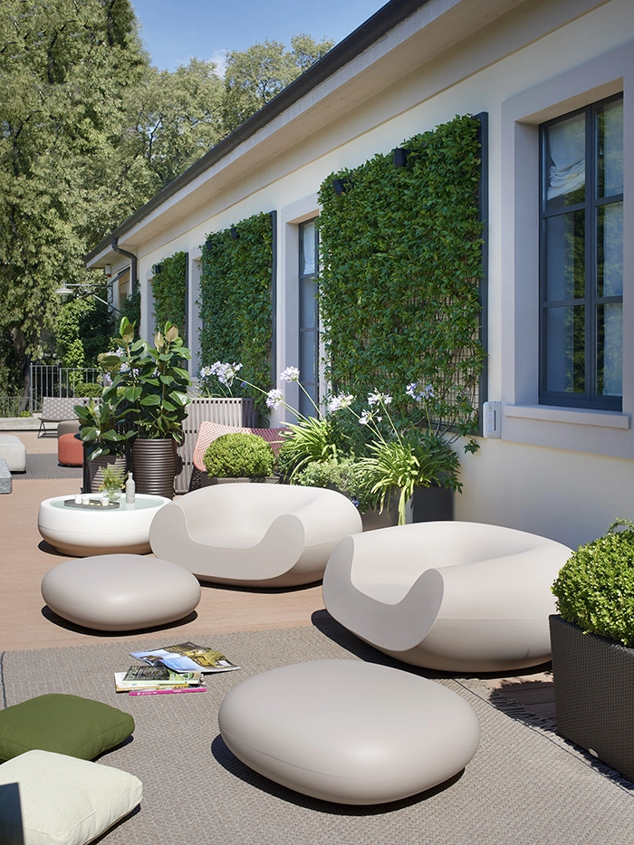 SLIDE pouf CHUBBY LOW