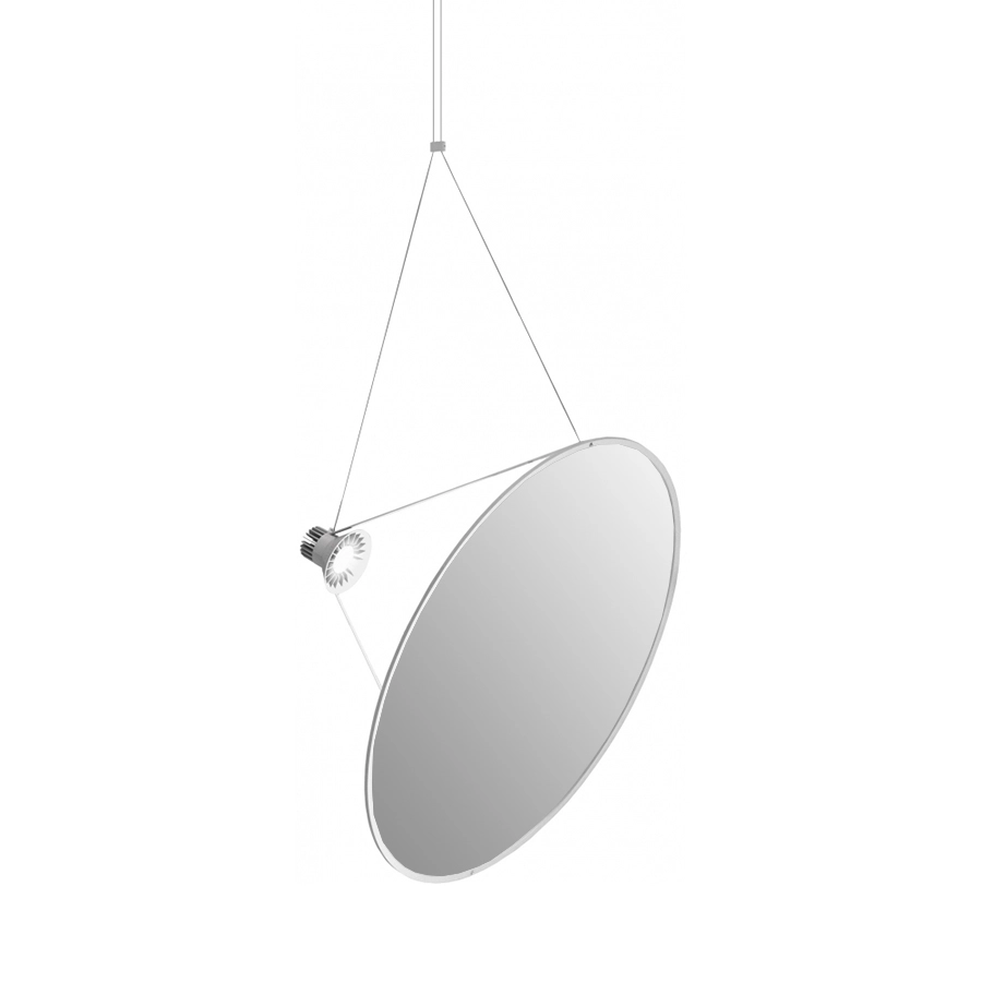 LUCEPLAN lampe à suspension AMISOL D91 ø 108 cm ARGENT