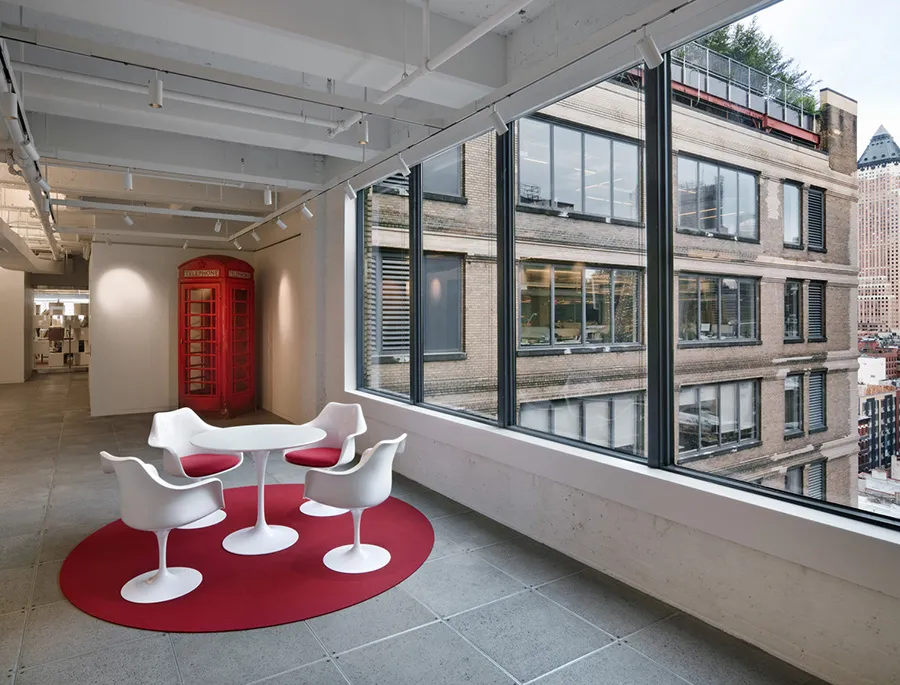 KNOLL fauteuil pivotant avec coussin TULIP