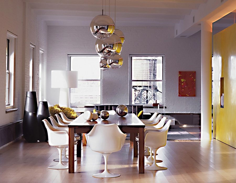 KNOLL fauteuil pivotant avec coussin TULIP