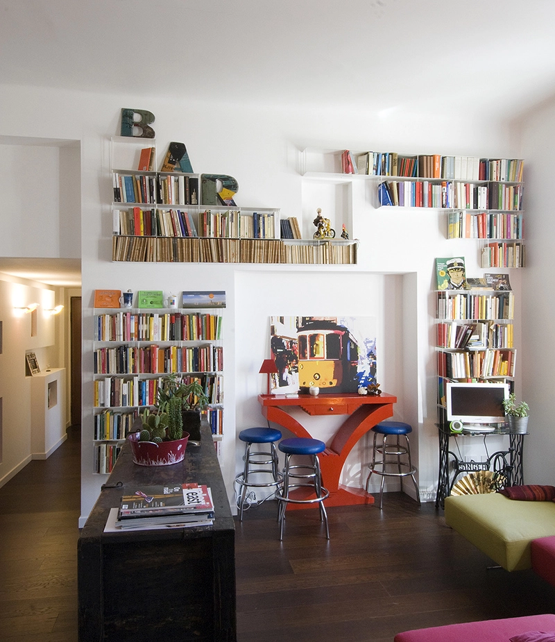 KRIPTONITE bibliothèque murale KROSSING 34 x H 100 cm