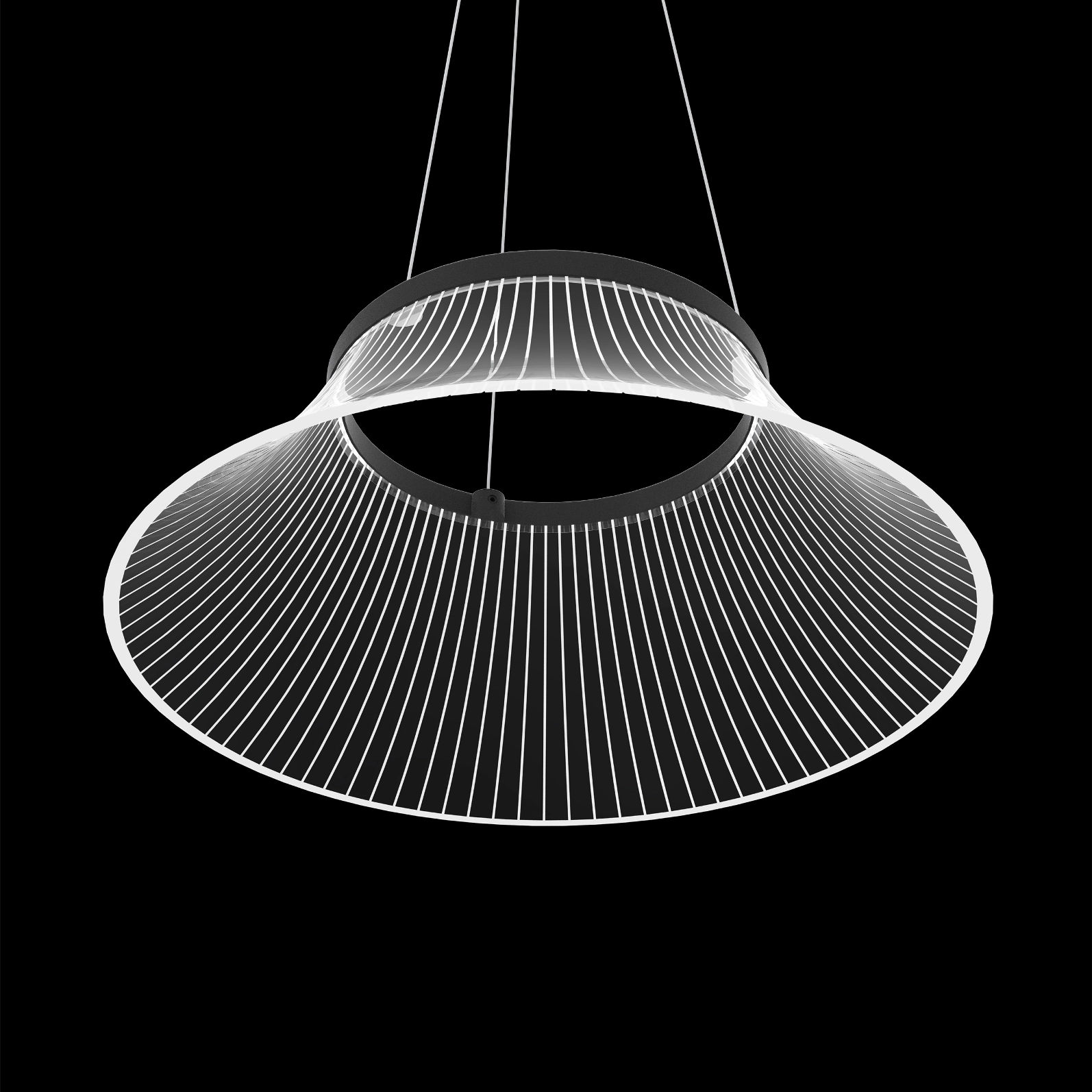 MARTINELLI LUCE lampe à suspension PLISSÉ Plissè