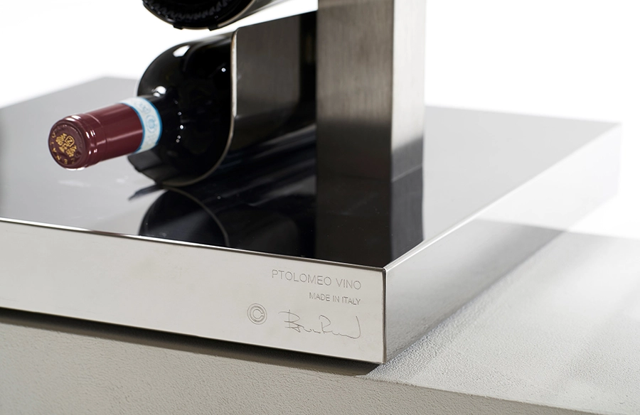 OPINION CIATTI porte-bouteilles vertical autoportant PTOLOMEO VINO H 155 cm