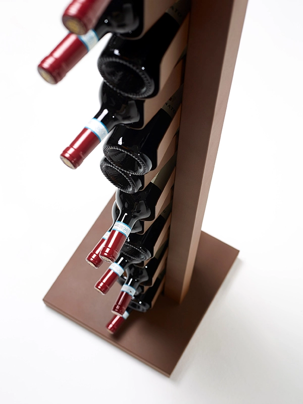 OPINION CIATTI porte-bouteilles vertical autoportant PTOLOMEO VINO H 155 cm