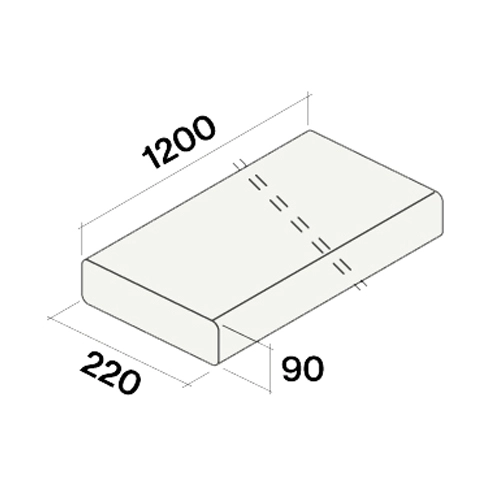 FALMEC gaine plate rigide KACL.352