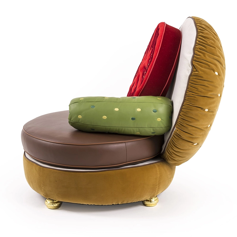 SELETTI fauteuil rembourré BURGER CHAIR