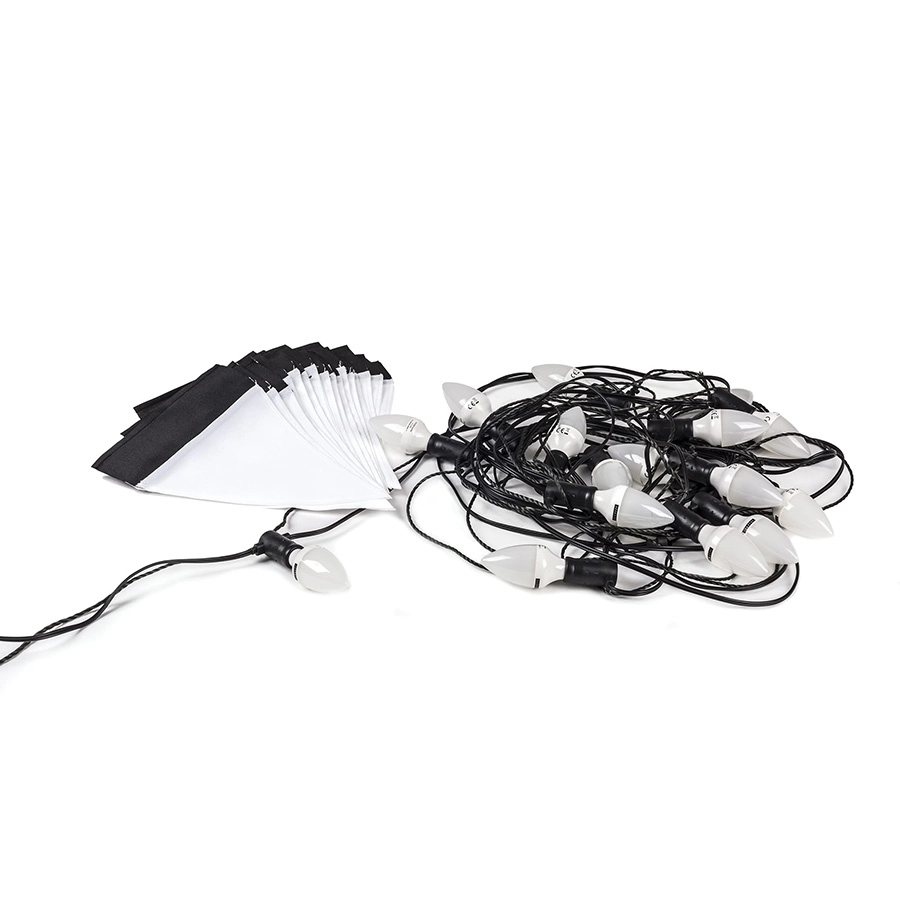 SELETTI set de 16 ampoules à LED pour extérieur SAGRA