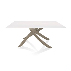 BONTEMPI table avec structure sable ARTISTICO 20.13 160x90 cm