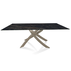 BONTEMPI table avec structure sable ARTISTICO 52.45 200x100 cm