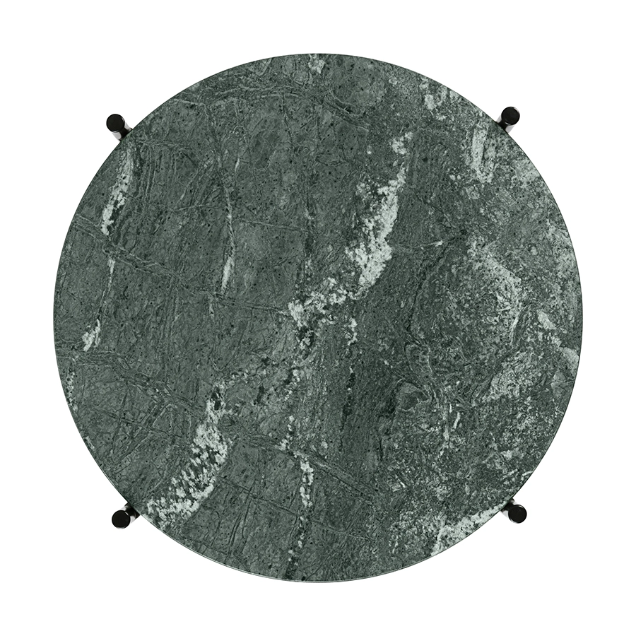 GUBI table basse ronde structure noire TS Ø 40 x 51 cm