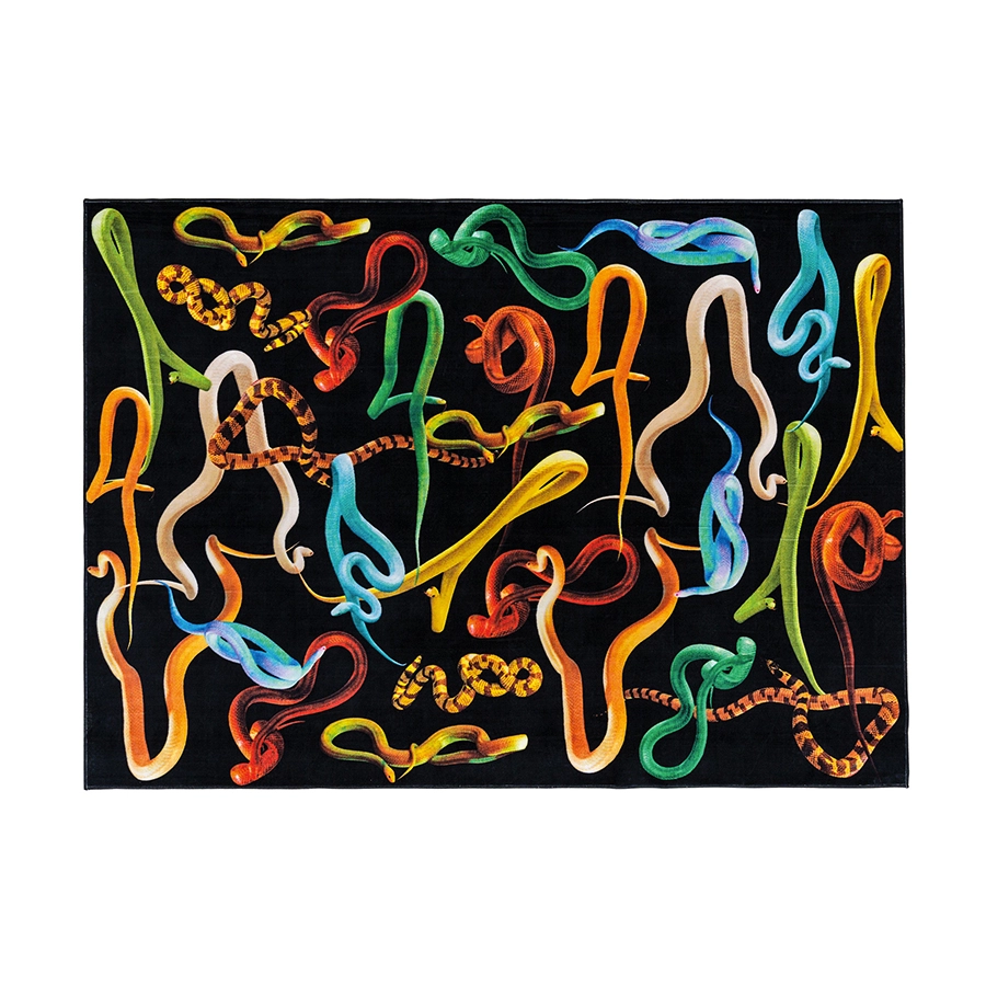 SELETTI wears TOILETPAPER tapis RECTANGULAR RUG