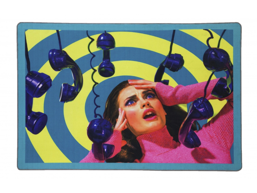 SELETTI wears TOILETPAPER tapis RECTANGULAR RUG