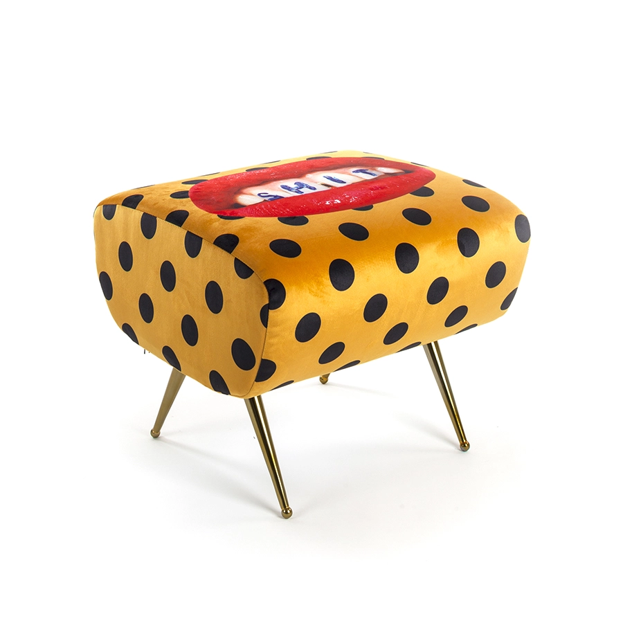 SELETTI pouf rembourré TOILETPAPER