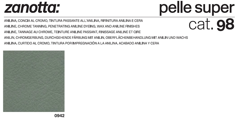 ZANOTTA chaise longue GENNI