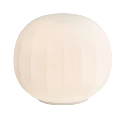 LUCEPLAN lampe de table LITA avec base blanche Ø 30 cm D92V30+D92/3