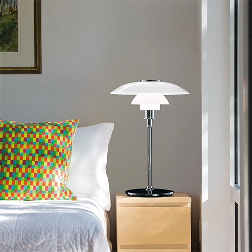 LOUIS POULSEN lampe de table PH 4 1/2 - 3 1/2 GLASS