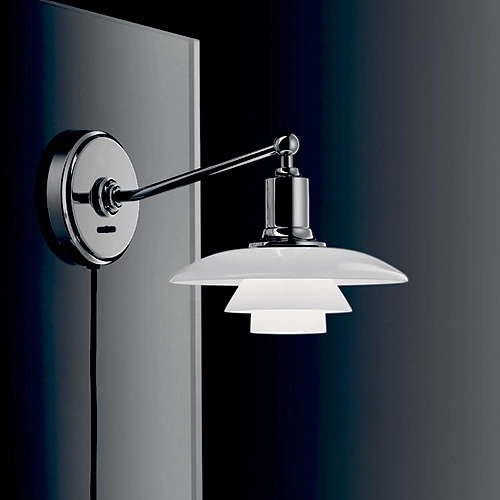 LOUIS POULSEN lampe murale applique PH 2/1 avec le câble de prise